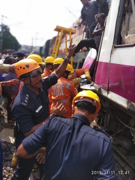 Hyderabad: 16 injured after Express, local train collide at Kacheguda; efforts on to rescue trapped driver