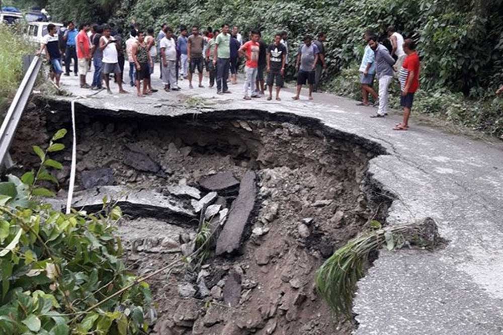 Sikkim Landslide | Photo by: Deccan Herald